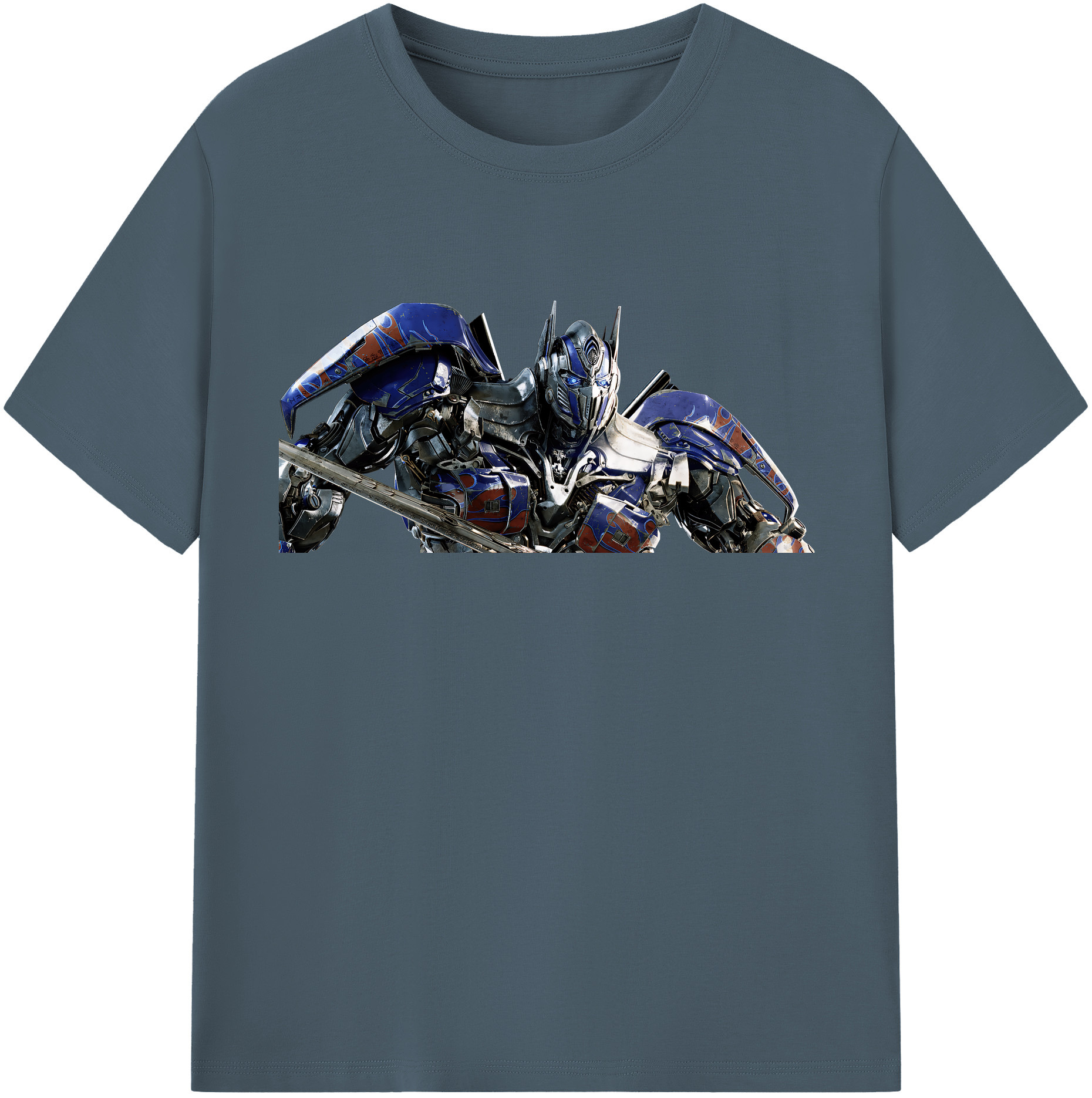 （画像用） Transformers トランスフォーマー 綿100％半袖Tシャツ（フロントプリント）